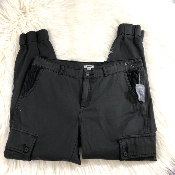 ECOTE~ new! charcoal cargo joggers - Picture 3 of 8